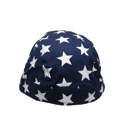 Do Rag Doo Rag Skull Cap Head Wrap USA American Blue Stars United States U.S